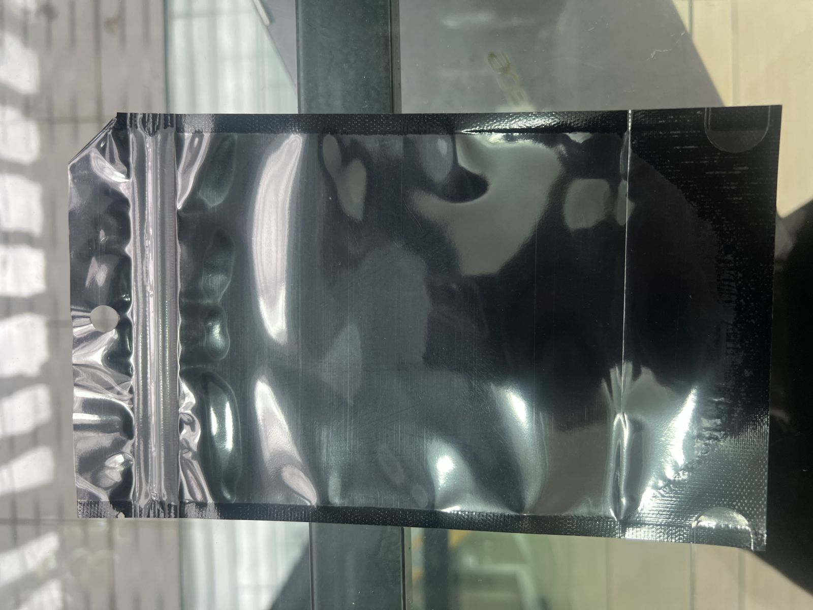 Plastiques coloré noir 10x15