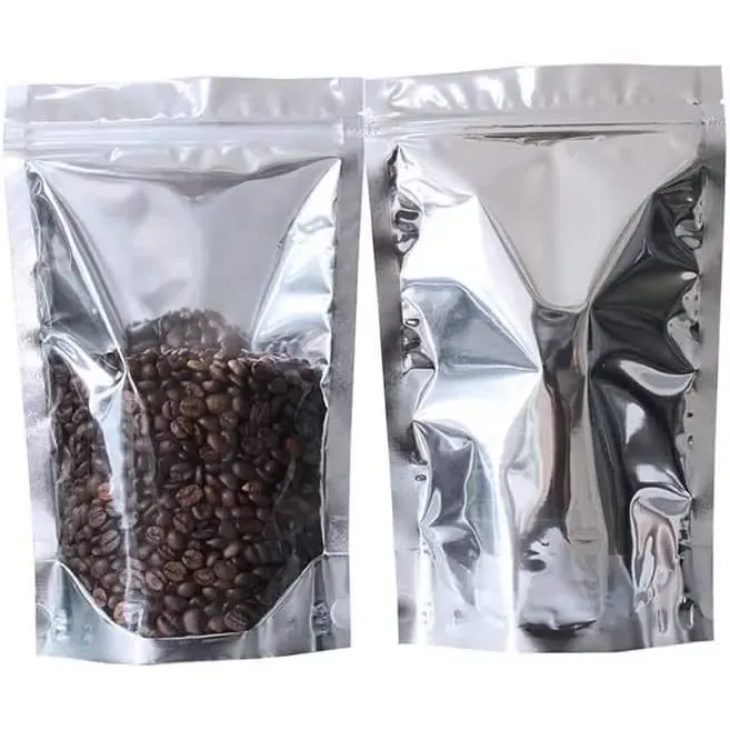 Argenté une face transparente 15x22