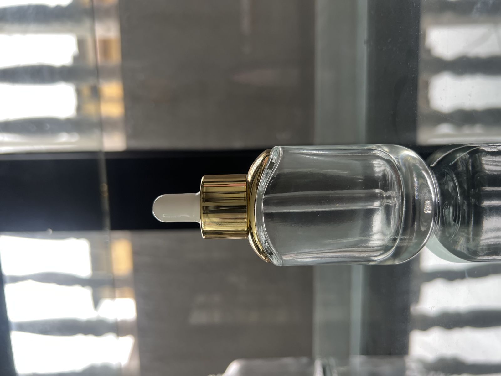 Transparent claire double Fermeture 