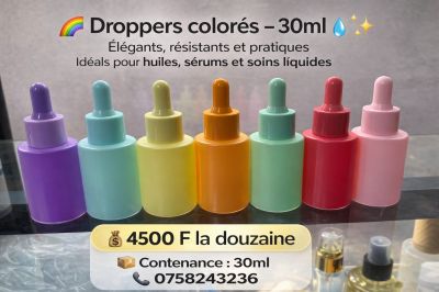Dropper coloré 30ml